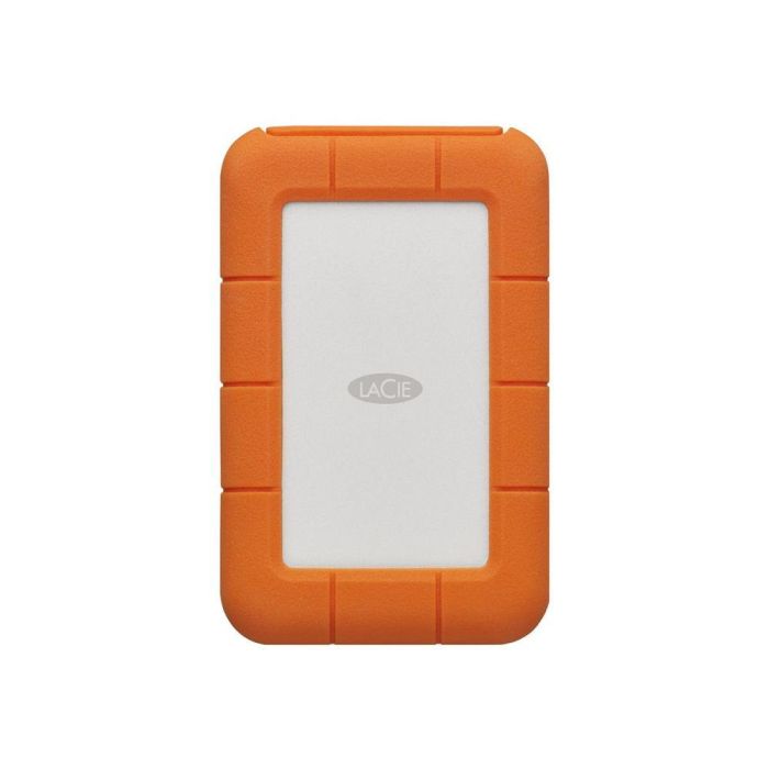 LaCie Disco Duro Externo Rugged 1TB 2.5" USB-C/USB 3.2 Gen 1, Resistente a Golpes, para Windows y macOS