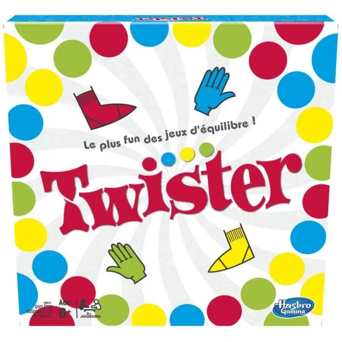 Hasbro Gaming Twister Juego de Mesa Juego de Habilidad 3