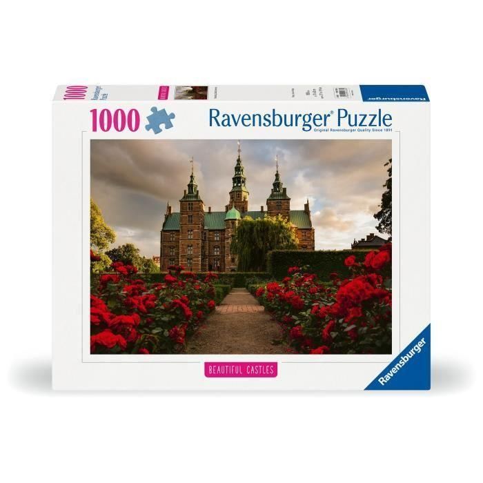 Puzzle de 1000 piezas Castillo de Rosenborg, Dinamarca, Colección Highlight, a partir de 14 años, Castillo, 12001336, Ravensburger 2
