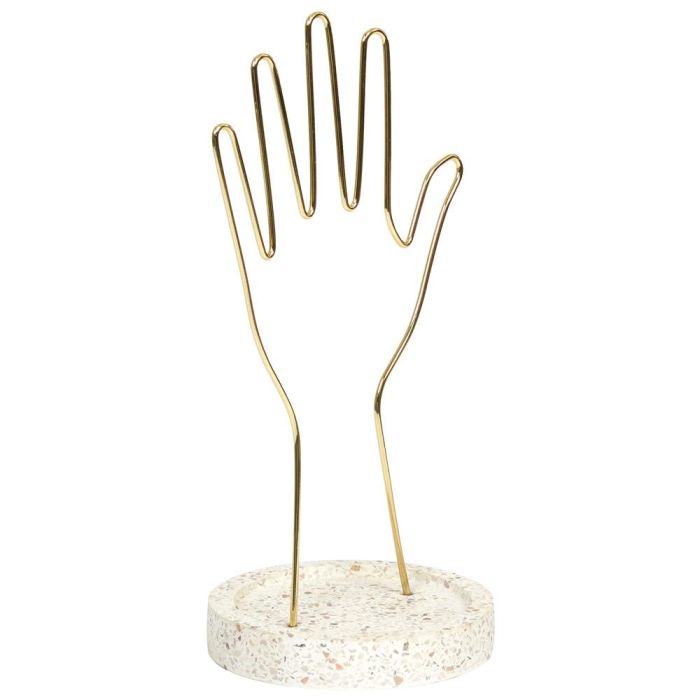 Home Deco Factory Porta Joyas Mano Colección Pour Elle Metal 2 Home Deco Factory Porta Joyas Mano Colección Pour Elle Metal 2