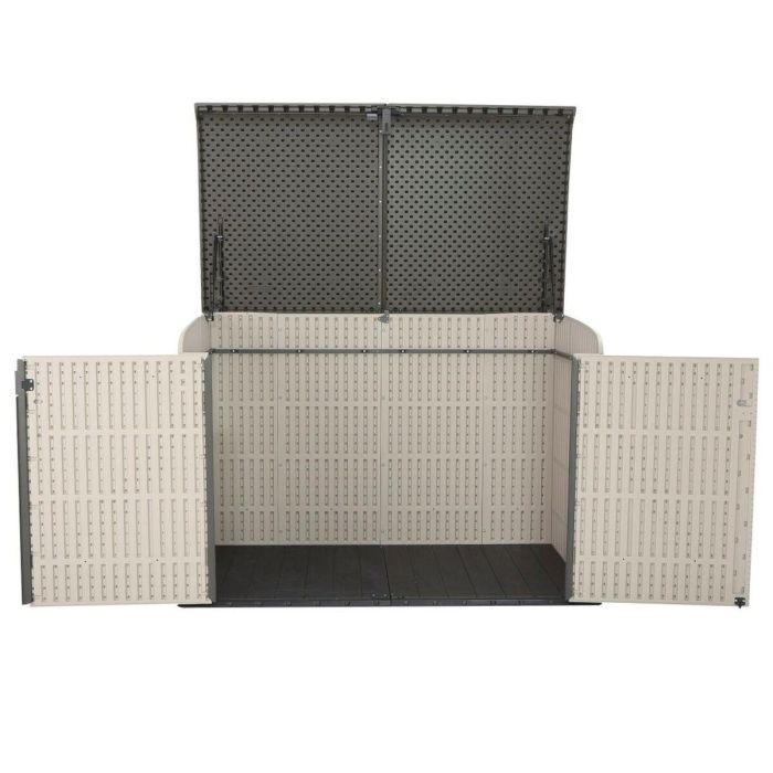 Armario Lifetime 60170 Horizontal Exterior 190 x 131 x 106 cm Acero Plástico 3 Armario Lifetime 60170 Horizontal Exterior 190 x 131 x 106 cm Acero Plástico 3
