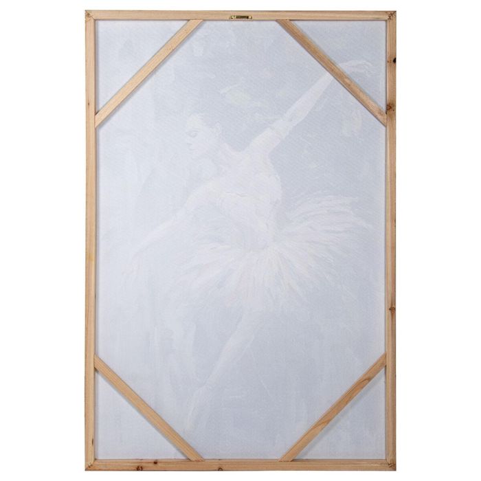 Lienzo Alexandra House Living Madera 80 x 120 x 3 cm Bailarina 2