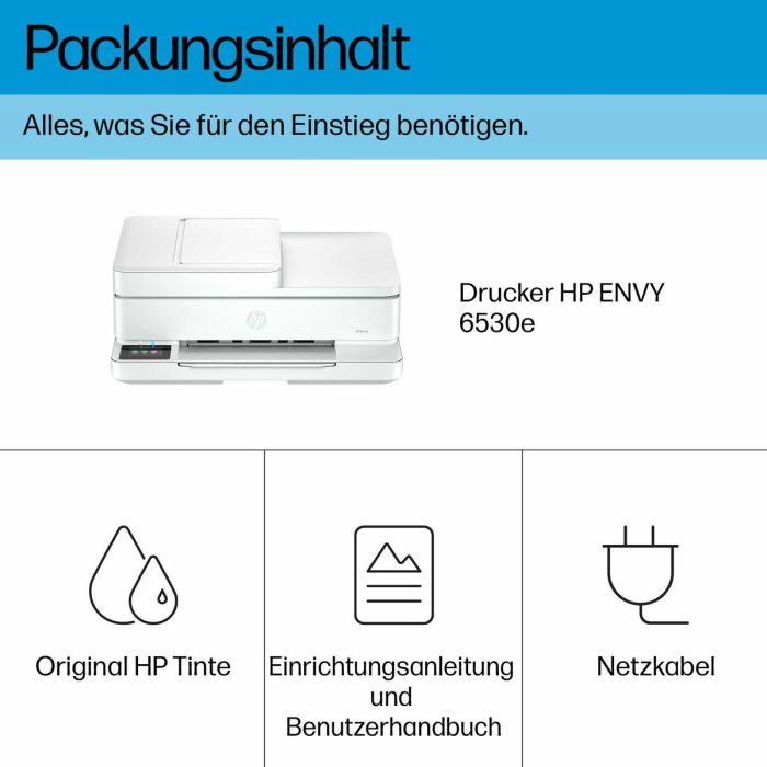 HP HP1728433559882 Impresora Multifunción de Inyección de Tinta a Color Envy 6530e 19 HP HP1728433559882 Impresora Multifunción de Inyección de Tinta a Color Envy 6530e 19