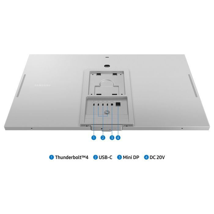 Samsung ViewFinity S27C902PAU Monitor 27" 5K IPS 60Hz 5ms MiniDP Thunderbolt 4 Webcam Plata 8