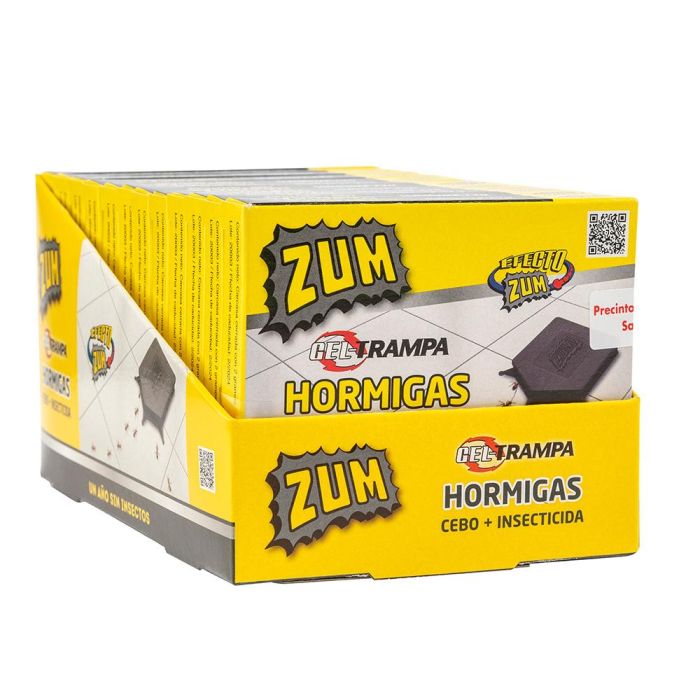 Zum S-2037 Trampa Gel Insecticida para Hormigas con Cebo, Limpia, Sin Olor, Desechable 1 Zum S-2037 Trampa Gel Insecticida para Hormigas con Cebo, Limpia, Sin Olor, Desechable 1