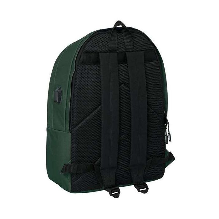 Safta Mochila Doble para Portátil 15,6"+USB Munich Básicos Verde 31x44x18 cm 11 Safta Mochila Doble para Portátil 15,6"+USB Munich Básicos Verde 31x44x18 cm 11