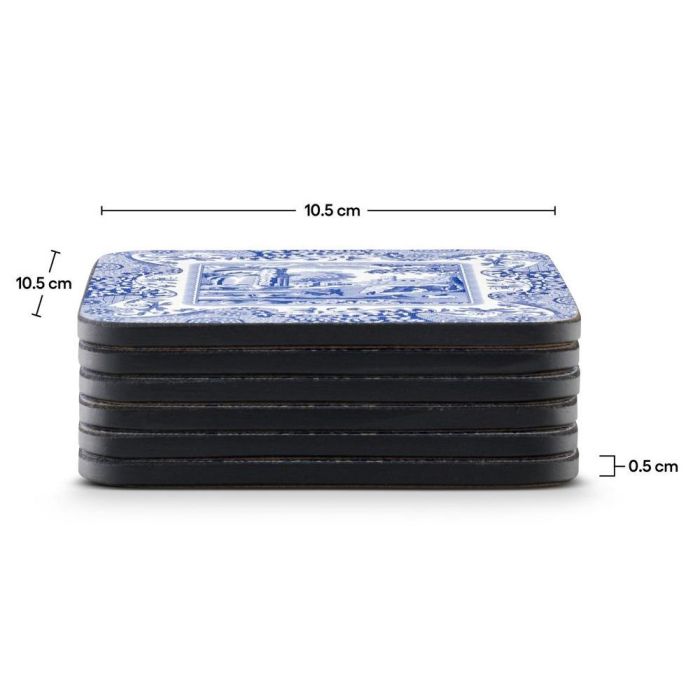 Set 6 Posavasos Spode 5 Set 6 Posavasos Spode 5