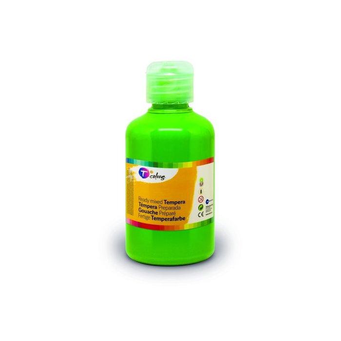Tempera Tcolors Liquida 500 Ml (Botella) Verde