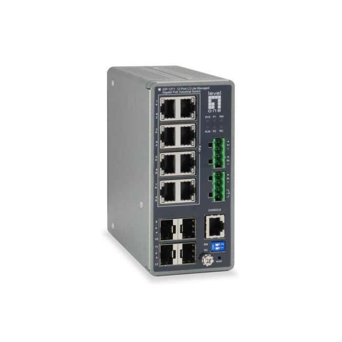 Level One Switch 8x GE 8xPoE+ 4xGSFP 240W