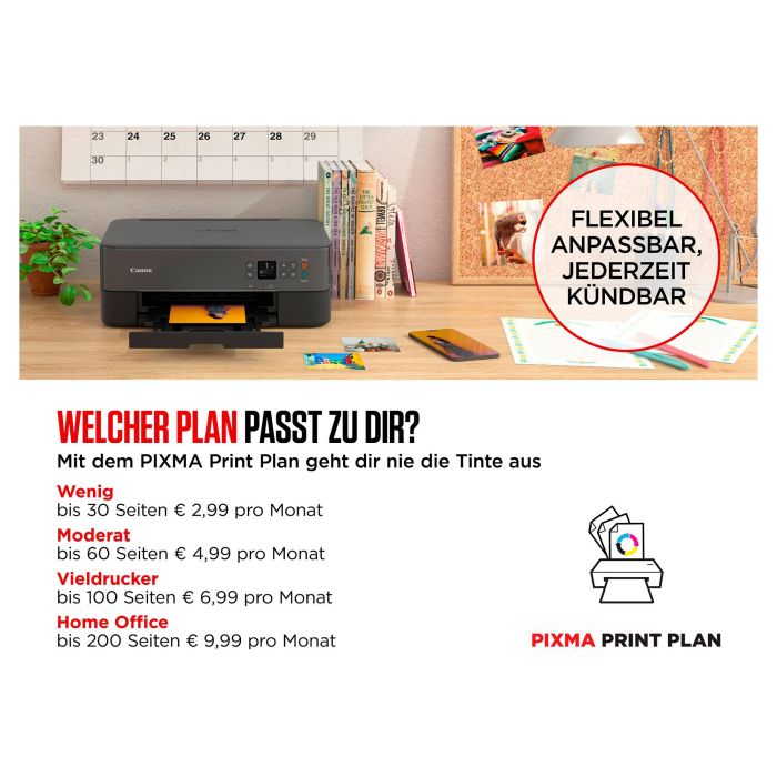 Canon TR4755i Impresora Multifuncional Inyección de Tinta 4 en 1 Color Wifi Fax Negro Canon TR4755i Impresora Multifuncional Inyección de Tinta 4 en 1 Color Wifi Fax Negro