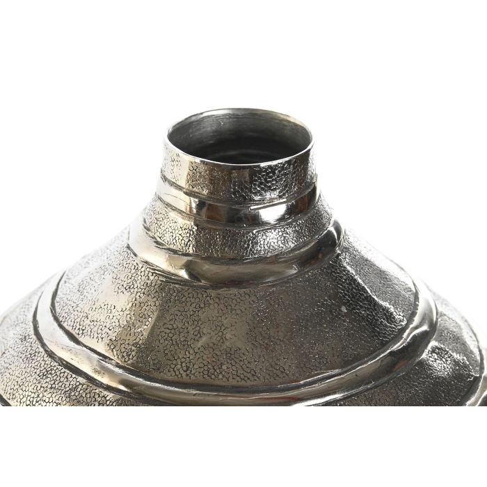 DKD Home Decor Jarrón Luvato Aluminio Dorado Plateado 20 x 28.5 x 20 cm (2 Unidades) 1 DKD Home Decor Jarrón Luvato Aluminio Dorado Plateado 20 x 28.5 x 20 cm (2 Unidades) 1