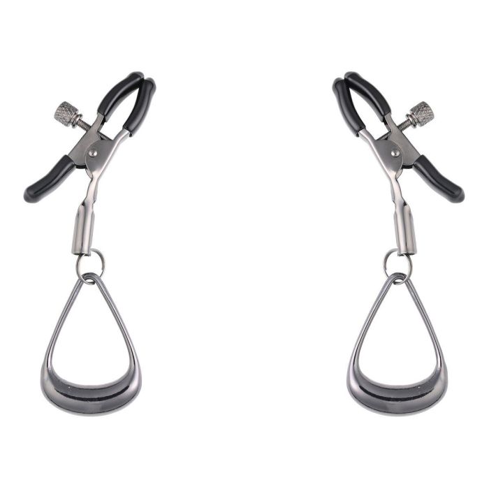 Cadena Con Pinzas Para Pezones Sportsheets Velvet Noir