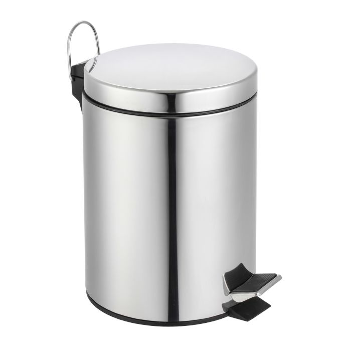 Cubo de basura con pedal de metal 5L - Confortime (6 Unidades) 5 Cubo de basura con pedal de metal 5L - Confortime (6 Unidades) 5