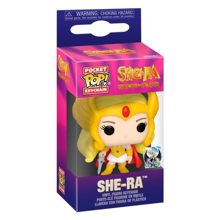 Llavero Pocket POP She-Ra Princesa del Poder She-Ra 0 Llavero Pocket POP She-Ra Princesa del Poder She-Ra 0