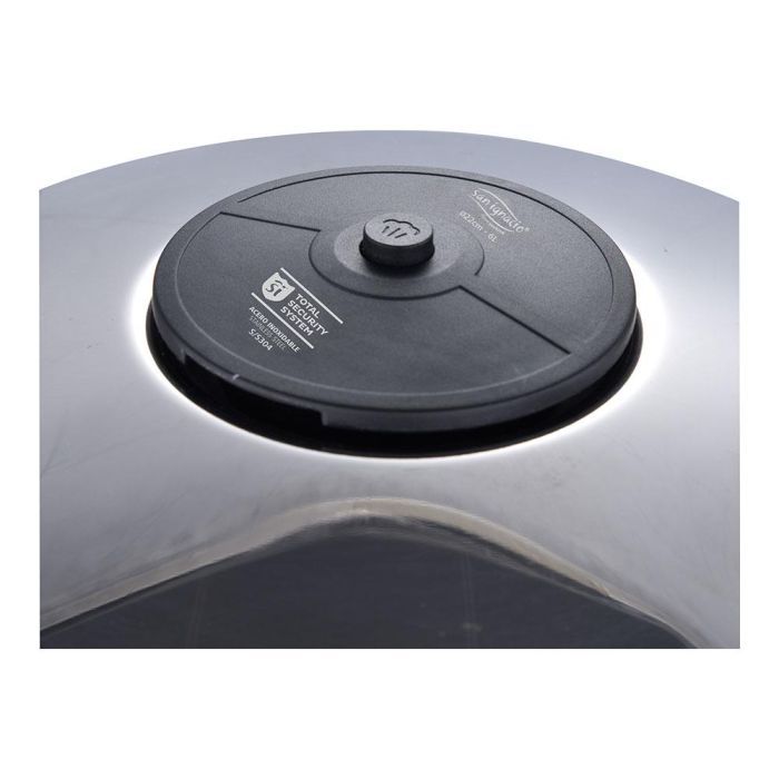 San Ignacio Olla a presión 6 l acero inoxidable creta Ø22cm, compatible con inducción, sg-1523 5 San Ignacio Olla a presión 6 l acero inoxidable creta Ø22cm, compatible con inducción, sg-1523 5