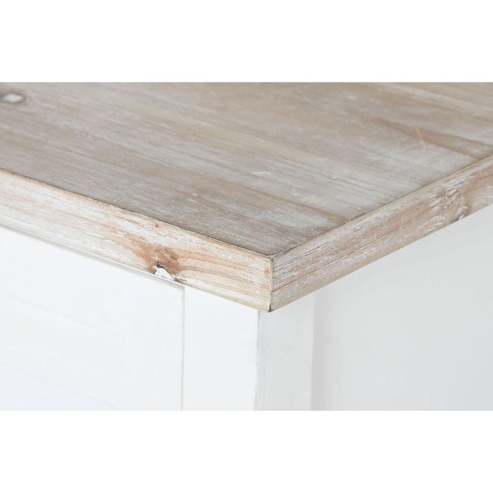 Buffet Tradicional DKD Home Decor Blanco Natural 40 x 80 x 130 cm 9