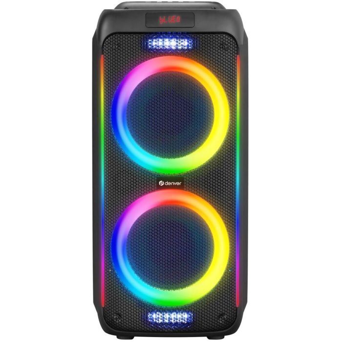 Altavoz Bluetooth Portátil Denver Electronics BPS-458 Negro 2 Altavoz Bluetooth Portátil Denver Electronics BPS-458 Negro 2