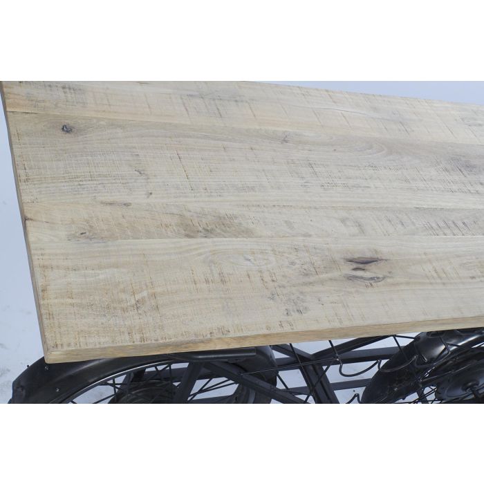 DKD Home Decor Botellero metal Loft Negro Natural 155 x 96.5 x 56.5 cm 4