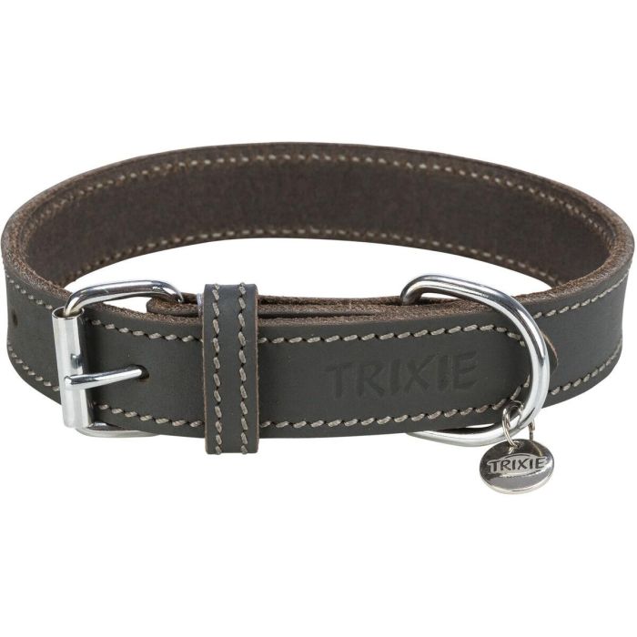 Collar para Perro Trixie Rustic Gris L/XL 57-66 cm