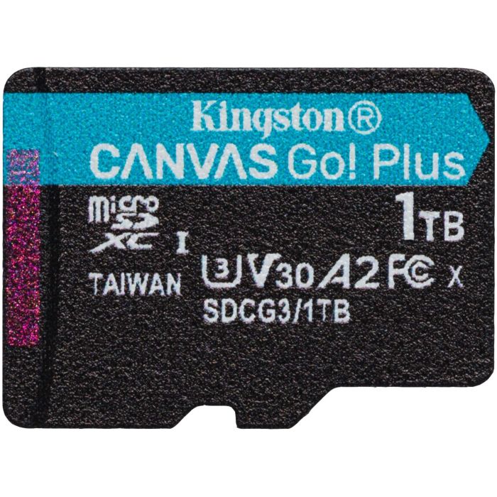 Kingston Technology Canvas Go! Plus 1 TB MicroSD UHS-I Clase 10 2 Kingston Technology Canvas Go! Plus 1 TB MicroSD UHS-I Clase 10 2
