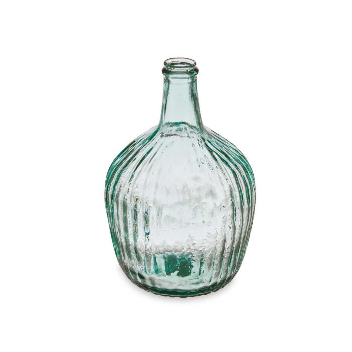 Botella Decorativa Vidrio Rayada 4L Giftdecor 19X30CM (4 Unidades) 1 Botella Decorativa Vidrio Rayada 4L Giftdecor 19X30CM (4 Unidades) 1