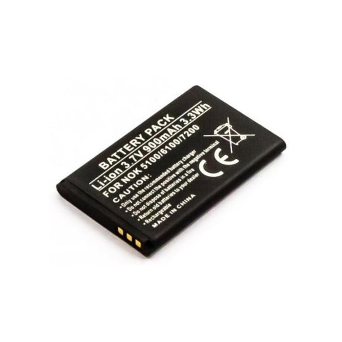CoreParts Battery for Mobile 3.3Wh Li-ion 3.7V 900mAh Nokia 2650/5100/6100/6260 etc BL-4C CoreParts Battery for Mobile 3.3Wh Li-ion 3.7V 900mAh Nokia 2650/5100/6100/6260 etc BL-4C