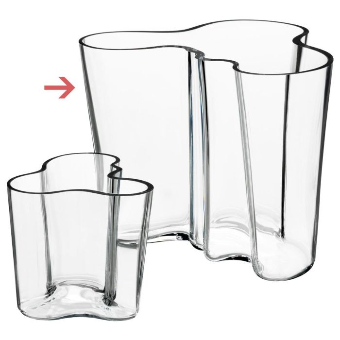 Jarrón Clear Iittala altura 16 cm (2 Unidades) 2