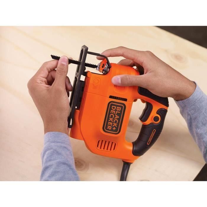 Black + Decker KS701 Sierra de calar, 520 W, 70 mm Profundidad de corte 4 Black + Decker KS701 Sierra de calar, 520 W, 70 mm Profundidad de corte 4