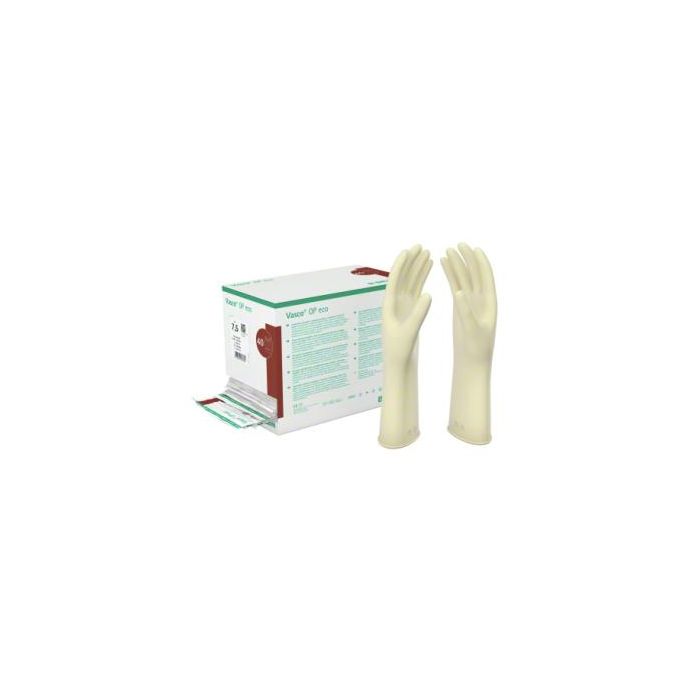 B. Braun Guantes de Cirugía Vasco Op Eco Sin Polvo Talla 7.0, 40 Unidades