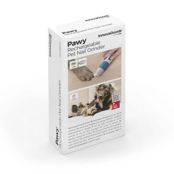 Lima de Uñas Recargable para Mascotas Pawy InnovaGoods 1