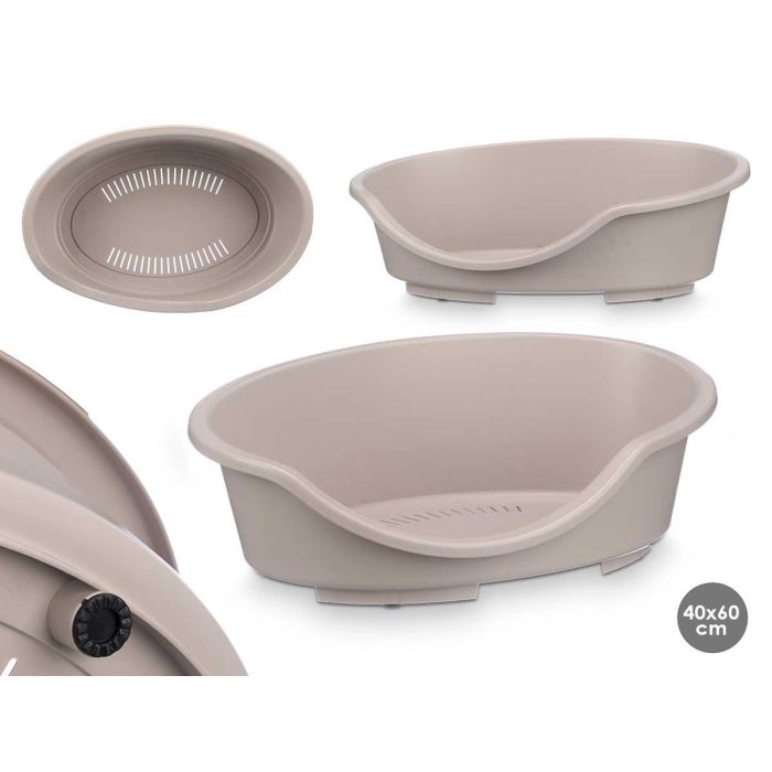 Mascow Cama para Mascota Gris 60x40 cm (6 Unidades)