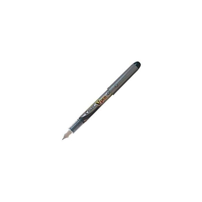Pilot Pluma Desechable Vpen Silver Negro - Caja de 12 Unidades (12 Unidades)