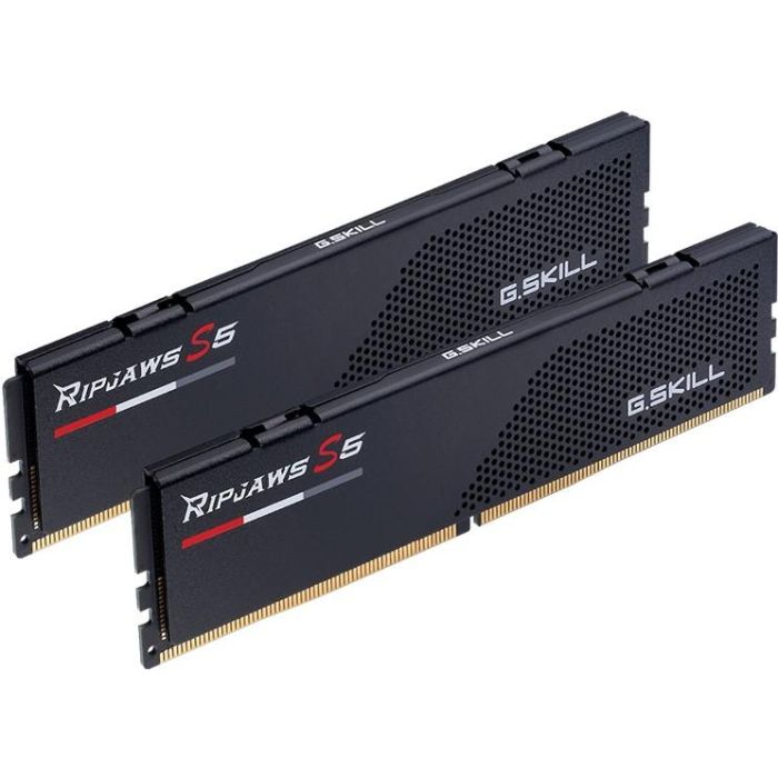 G.Skill 64-RS5K RAM 64GB (2x32GB) DDR5 6000MHz CL30 para PC - Kit de Memoria de Alto Rendimiento con Disipador Térmico 1 G.Skill 64-RS5K RAM 64GB (2x32GB) DDR5 6000MHz CL30 para PC - Kit de Memoria de Alto Rendimiento con Disipador Térmico 1