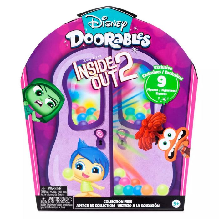 Figuras coleccionables - DISNEY PIXAR Doorables - Vice-Versa 2 Collector's Box - 9 figuras exclusivas inspiradas en la película 3 Figuras coleccionables - DISNEY PIXAR Doorables - Vice-Versa 2 Collector's Box - 9 figuras exclusivas inspiradas en la película 3
