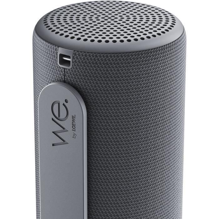 Altavoz portátil inalámbrico LoeWE - Nosotros. HEAR 1 - Bluetooth - 40W - IPX6 - 14h de duración de batería - Gris tormenta 4 Altavoz portátil inalámbrico LoeWE - Nosotros. HEAR 1 - Bluetooth - 40W - IPX6 - 14h de duración de batería - Gris tormenta 4