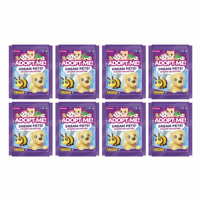 Panini PAN8051708021172 Pegatinas ¡Adoptame! Roblox, Blíster 6 bolsillos, 1 tarjeta edición limitada, 35 pegatinas 1 Panini PAN8051708021172 Pegatinas ¡Adoptame! Roblox, Blíster 6 bolsillos, 1 tarjeta edición limitada, 35 pegatinas 1