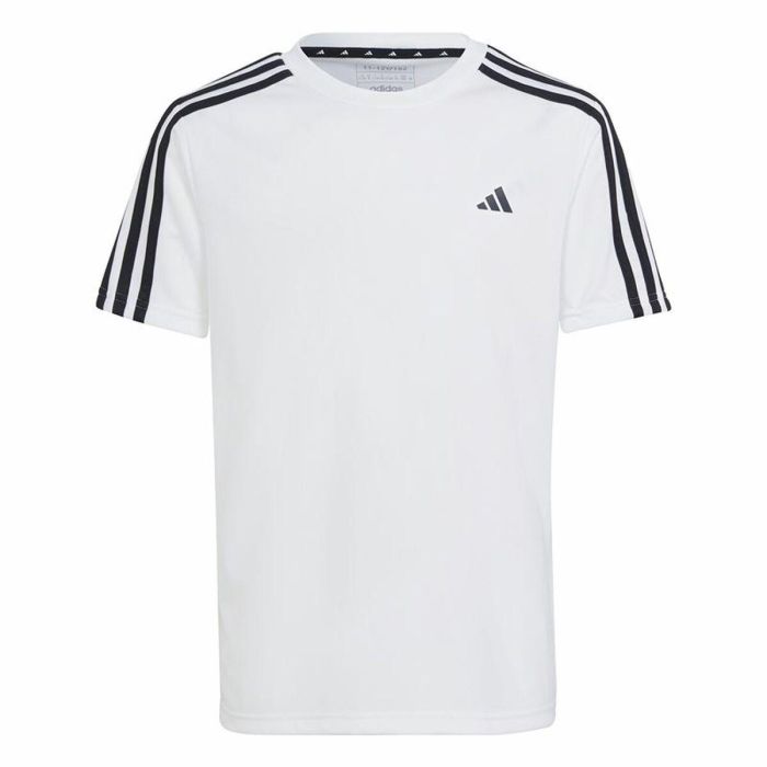 Conjunto Deportivo para Niños Adidas Essentials Blanco Negro 7-9 Años 4 Conjunto Deportivo para Niños Adidas Essentials Blanco Negro 7-9 Años 4