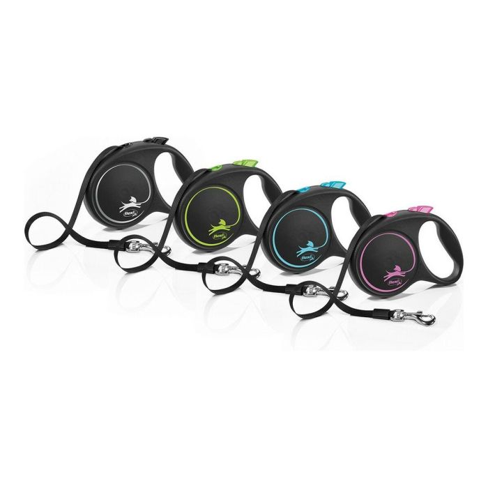 Correa Flexi Black Design S Cinta 5M Azul 1 Correa Flexi Black Design S Cinta 5M Azul 1