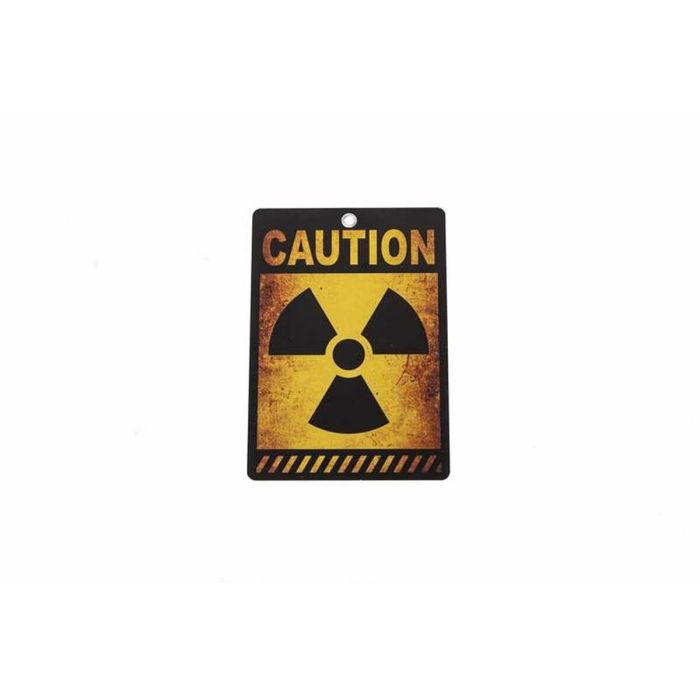 Cartel "caution" 21 x 0,5 x 29,5 cm Cartel "caution" 21 x 0,5 x 29,5 cm