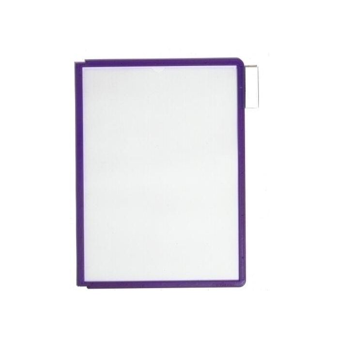 DURABLE C.5 fundas clasificadores Sherpa A4 transparentes marco morado