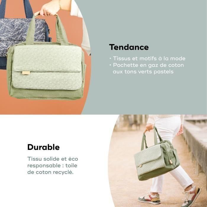 Babymoov BAB3661276183407 Bolso cambiador Day to Day, moderno y funcional, 23L, muchos bolsillos, 6 accesorios, Abstracto 4 Babymoov BAB3661276183407 Bolso cambiador Day to Day, moderno y funcional, 23L, muchos bolsillos, 6 accesorios, Abstracto 4