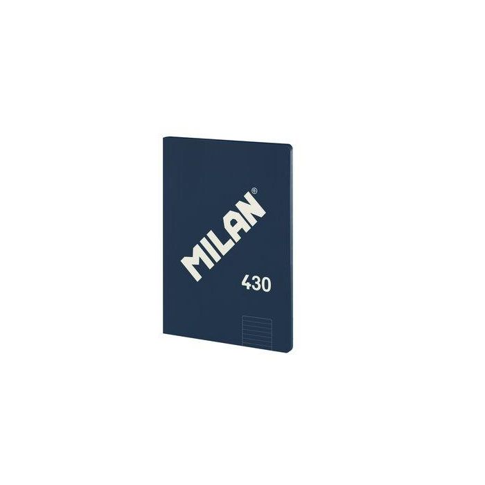 Libreta Milan 430 Serie 1918 A4 48H Horizontal 95G Azul (Set de 3)