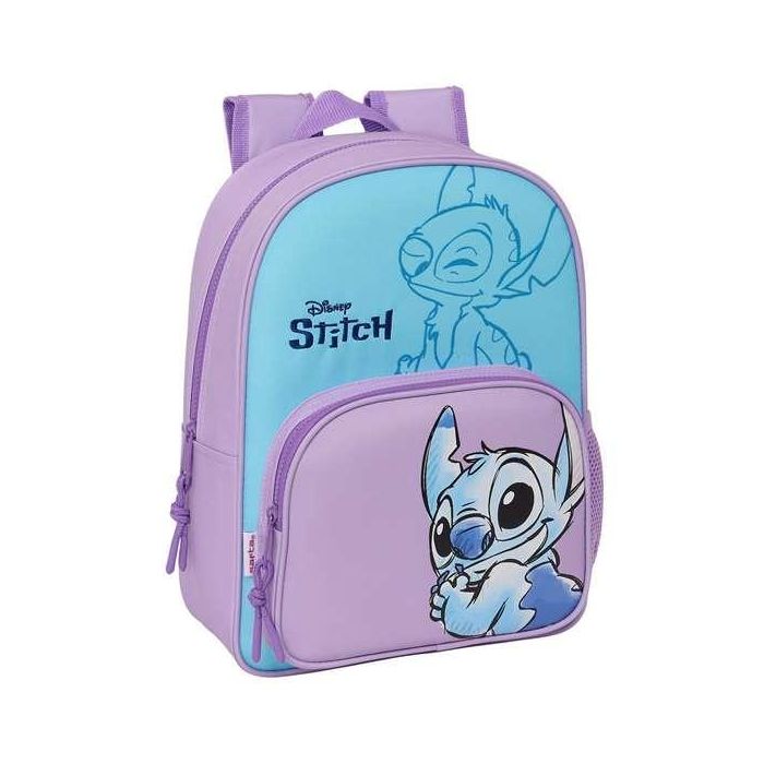 Safta Mochila Escolar Infantil Adaptable a Carro Stitch "Sweet" 26x34x11 cm para Niños +3 Años 3 Safta Mochila Escolar Infantil Adaptable a Carro Stitch "Sweet" 26x34x11 cm para Niños +3 Años 3