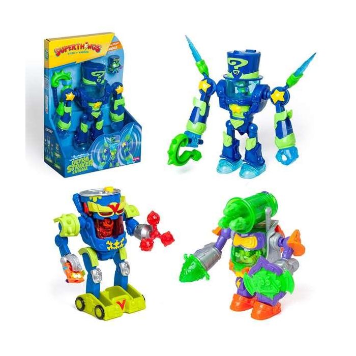 Superthings Figura de Acción Kazoom Power Ultra Striker Enigma, Juguete Coleccionable para Niños con Personaje Ultra Enigma Exclusivo 2 Superthings Figura de Acción Kazoom Power Ultra Striker Enigma, Juguete Coleccionable para Niños con Personaje Ultra Enigma Exclusivo 2