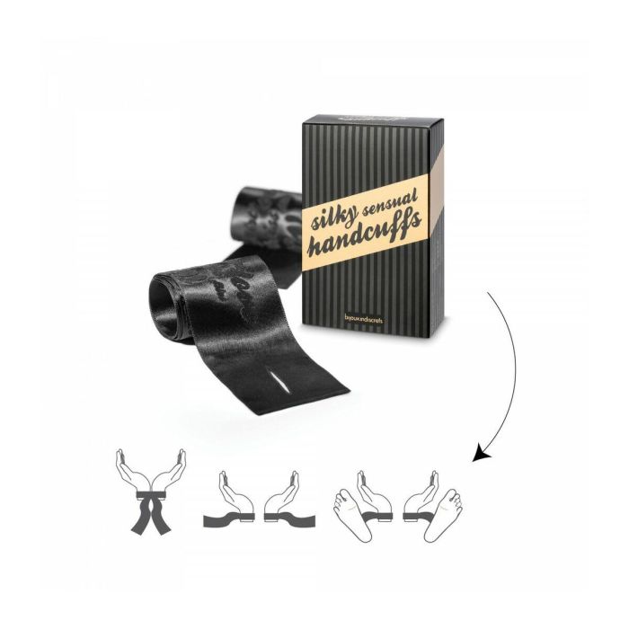 Esposas eróticas Bijoux Indiscrets BI0058 Negro 2 Esposas eróticas Bijoux Indiscrets BI0058 Negro 2