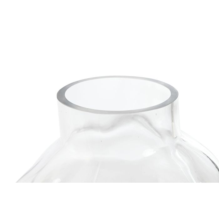 DKD Home Decor Jarrón Transparente Bubble Cristal 22 x 32 x 24 cm 1 DKD Home Decor Jarrón Transparente Bubble Cristal 22 x 32 x 24 cm 1