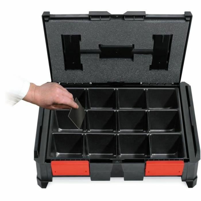 Tood TOO4009292789231 Inserto Modular Encajable para Caja Profesional, 3-12 Compartimentos, 40x30x7 cm 1 Tood TOO4009292789231 Inserto Modular Encajable para Caja Profesional, 3-12 Compartimentos, 40x30x7 cm 1