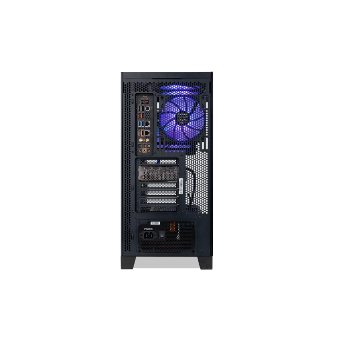 NOX Hummer Glock Semitorre ATX Cristal Templado Frontal y Lateral Negro 8