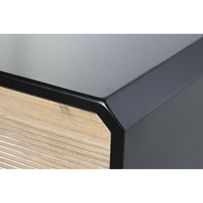 DKD Home Decor Buffet Moderno de Madera Negro con 4 Cajones y 2 Puertas – 120x40x90,5 cm 1 DKD Home Decor Buffet Moderno de Madera Negro con 4 Cajones y 2 Puertas – 120x40x90,5 cm 1