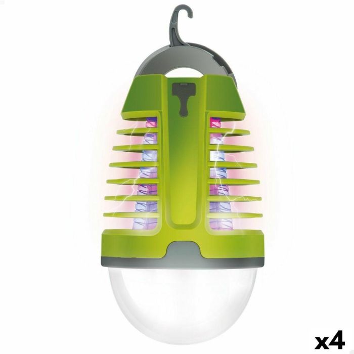 Lámpara Antimosquitos Aktive Plástico 9 x 15 x 9 cm (4 Unidades) 0 Lámpara Antimosquitos Aktive Plástico 9 x 15 x 9 cm (4 Unidades) 0